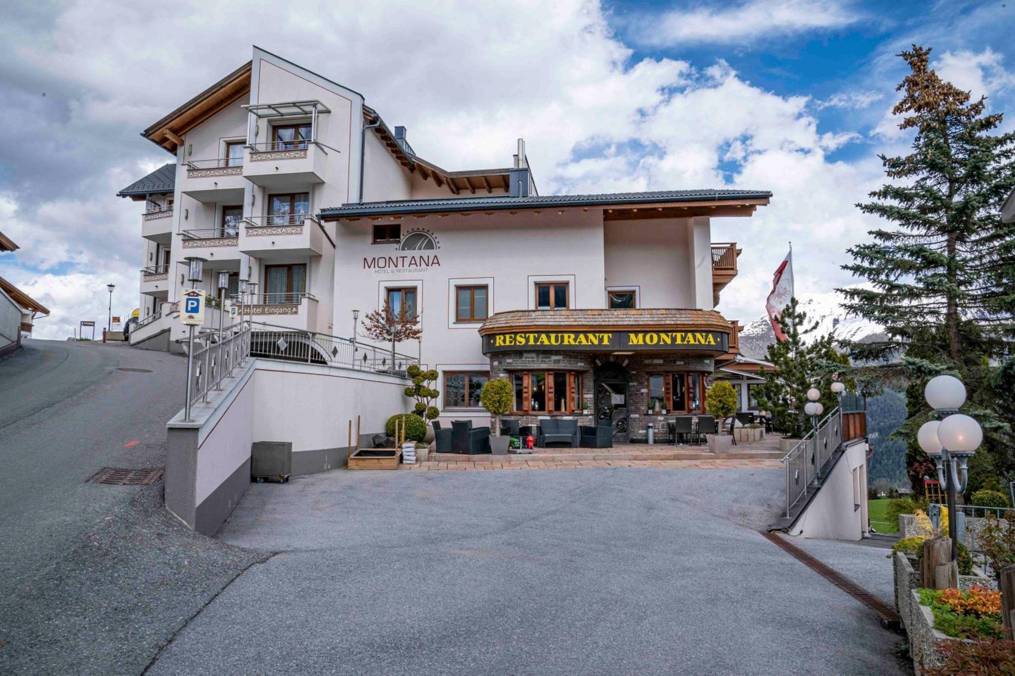 Hotel Montana Fiss Bagian luar foto