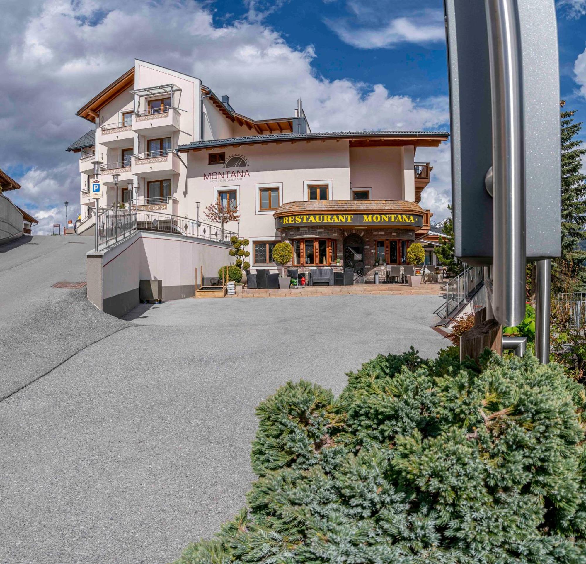 Hotel Montana Fiss Bagian luar foto